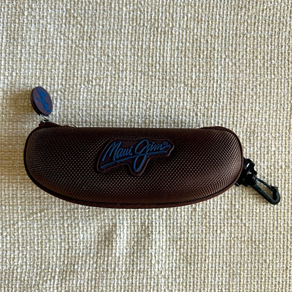 Maui Jim Brown Sunglasses Case New